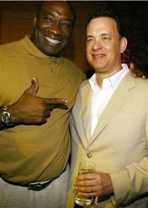 height of tom hanks|michael clarke duncan height.